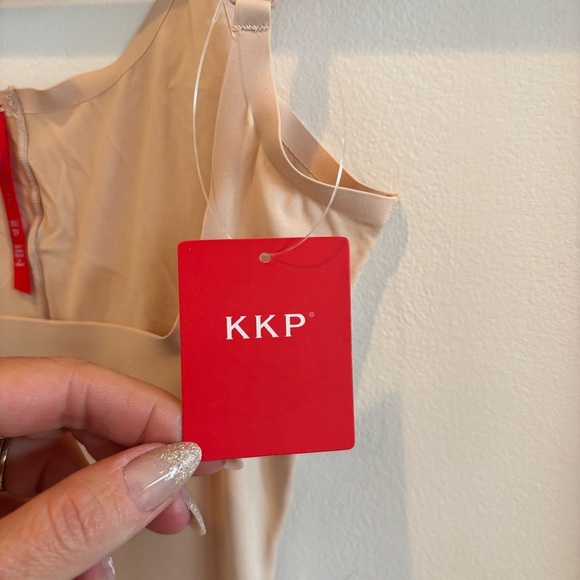 KKP Smartgrip Slip Open Bust Soft Nude Full Slimming Shapewear Size XS NWT - Picture 4 of 9
